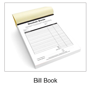 Bill Book Print