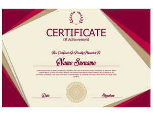 Certificate for College