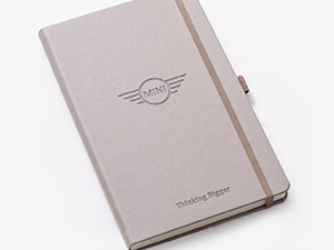 Diaries with Embossed Logo Print