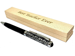 Premium Pen with Wooden Box Gifting